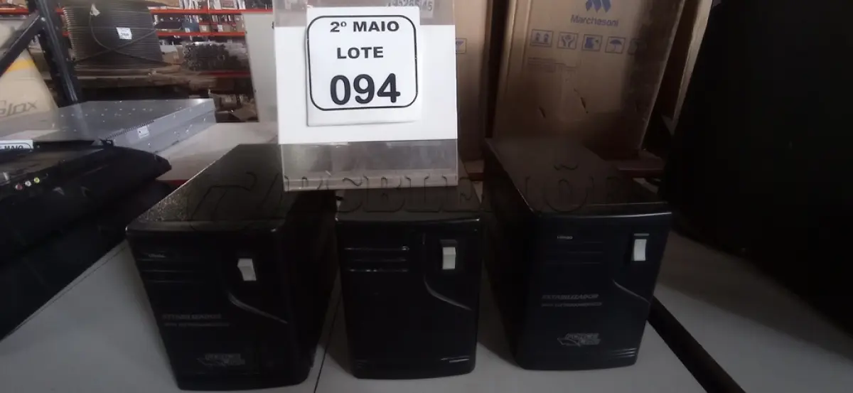 LOTE 094 - 03 ESTABILIZADORES. (NO ESTADO) ATENÇÃO! FAZER A VISITAÇÃO ANTES DE ARREMATAR, NÃO SABEMOS SE FUNCIONA, LEILÃO NÃO TEM GARANTIA E NEM DEVOLUÇÃO, SUJEITO A POSSÍVEIS AVARIAS VISÍVEIS/OCULTAS E/OU AUSÊNCIA DE COMPONENTES.