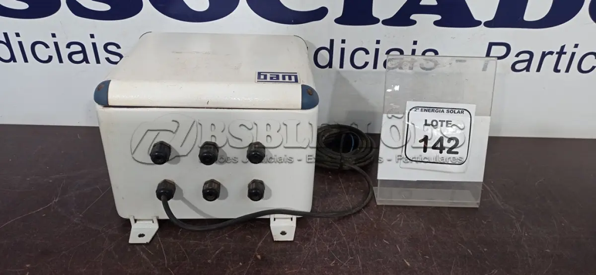 LOTE 142 - 01 QUADRO ELÉTRICO DA WEG. (NO ESTADO) ATENÇÃO! FAZER A VISITAÇÃO ANTES DE ARREMATAR, NÃO SABEMOS SE FUNCIONA, LEILÃO NÃO TEM GARANTIA E NEM DEVOLUÇÃO, SUJEITO A POSSÍVEIS AVARIAS VISÍVEIS/OCULTAS E/OU 