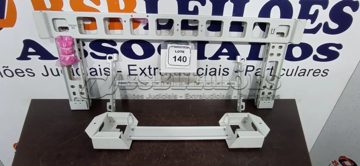 LOTE 140 - 03 SUPORTES PARA MICRO INVERSORES. (NO ESTADO) ATENÇÃO! FAZER A VISITAÇÃO ANTES DE ARREMATAR, NÃO SABEMOS SE FUNCIONA, LEILÃO NÃO TEM GARANTIA E NEM DEVOLUÇÃO, SUJEITO A POSSÍVEIS AVARIAS VISÍVEIS/OCULTAS E/OU AUSÊNCIA DE COMPONENTES.