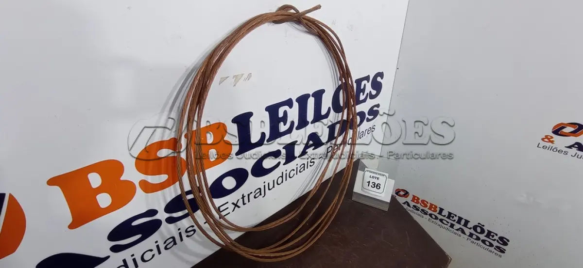 LOTE 136 - 01 CORDOALHA. (NO ESTADO) ATENÇÃO! FAZER A VISITAÇÃO ANTES DE ARREMATAR, NÃO SABEMOS SE FUNCIONA, LEILÃO NÃO TEM GARANTIA E NEM DEVOLUÇÃO, SUJEITO A POSSÍVEIS AVARIAS VISÍVEIS/OCULTAS E/OU AUSÊNCIA DE COMPONENTES.