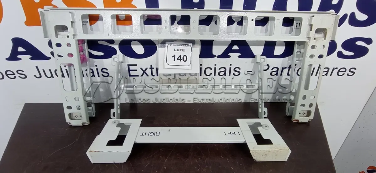 LOTE 140 - 03 SUPORTES PARA MICRO INVERSORES. (NO ESTADO) ATENÇÃO! FAZER A VISITAÇÃO ANTES DE ARREMATAR, NÃO SABEMOS SE FUNCIONA, LEILÃO NÃO TEM GARANTIA E NEM DEVOLUÇÃO, SUJEITO A POSSÍVEIS AVARIAS VISÍVEIS/OCULTAS E/OU AUSÊNCIA DE COMPONENTES.