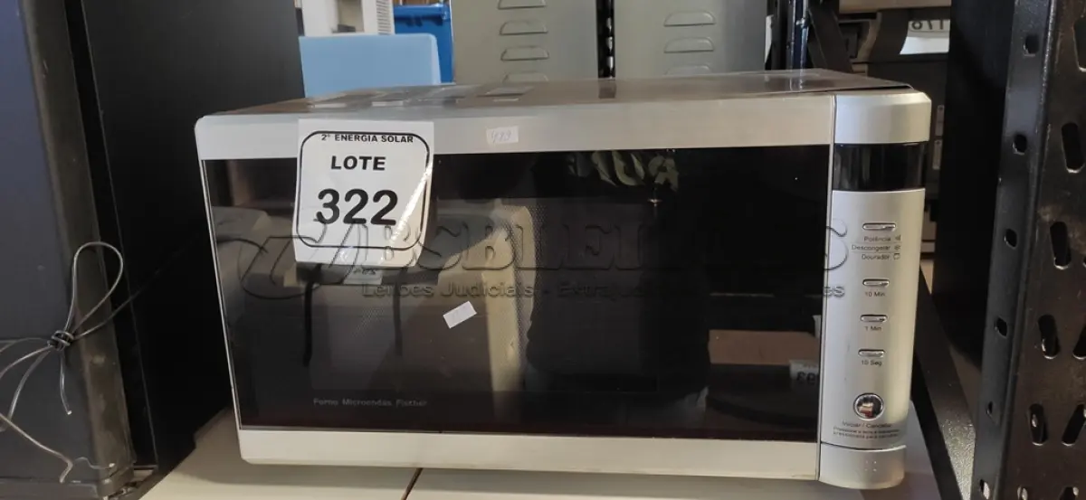 LOTE 322 - 01 FORNO MICRO-ONDAS FISCHER 24 LITRO COM PRATO 220VOLTS. (NO ESTADO) ATENÇÃO! FAZER A VISITAÇÃO ANTES DE ARREMATAR, NÃO SABEMOS SE FUNCIONA, LEILÃO NÃO TEM GARANTIA E NEM DEVOLUÇÃO, SUJEITO A POSSÍVEIS AVARIAS VISÍVEIS/OCULTAS E/OU AUSÊNCIA DE COMPONENTES.
