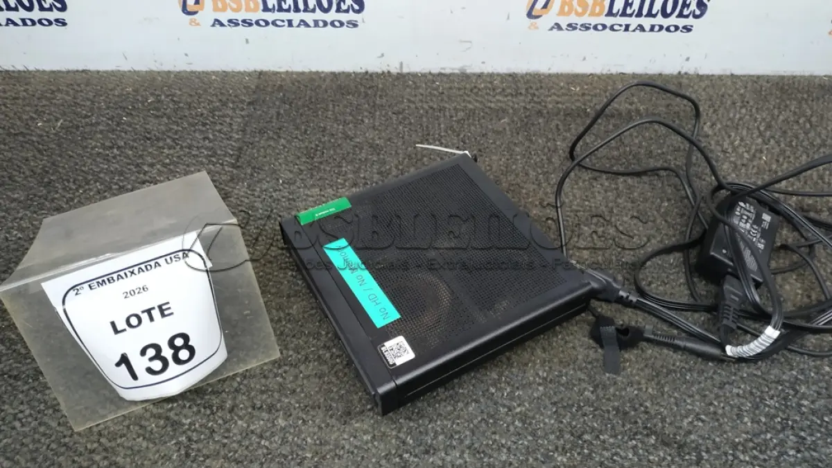 LOTE 138 - 01 CPU SEM MEMÓRIA E HD COM FONTE MARCA HP ELETE DESK. (NO ESTADO EM QUE SE ENCONTRA. SUJEITO A AVARIAS OCULTAS/VISÍVEIS.) BL9350G