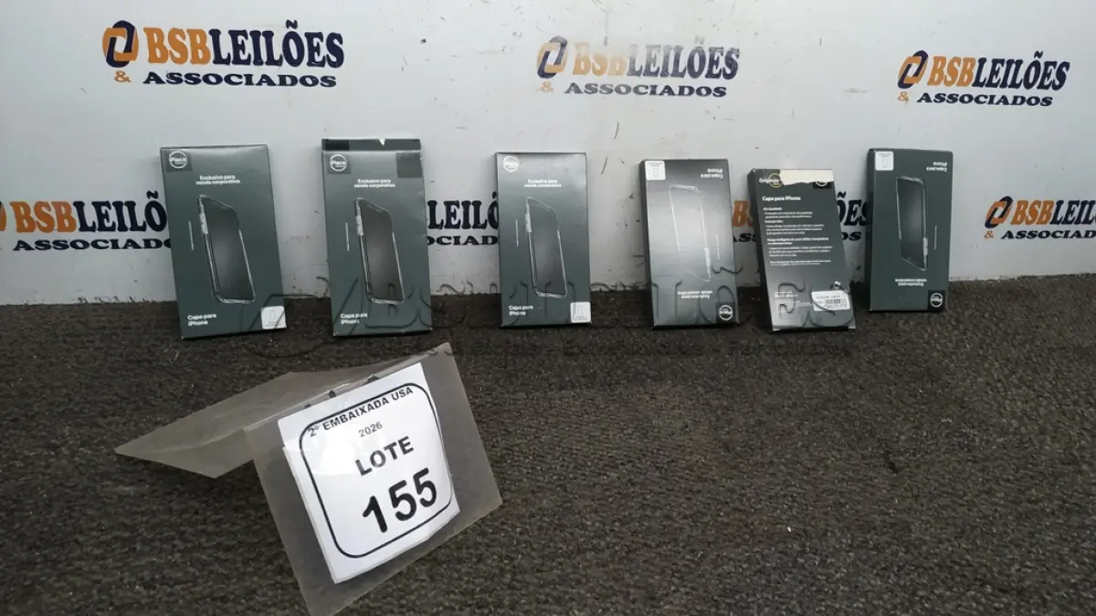 LOTE 155 - 06 BOX - PHONE CASER. (NO ESTADO EM QUE SE ENCONTRA. SUJEITO A AVARIAS OCULTAS/VISÍVEIS.)