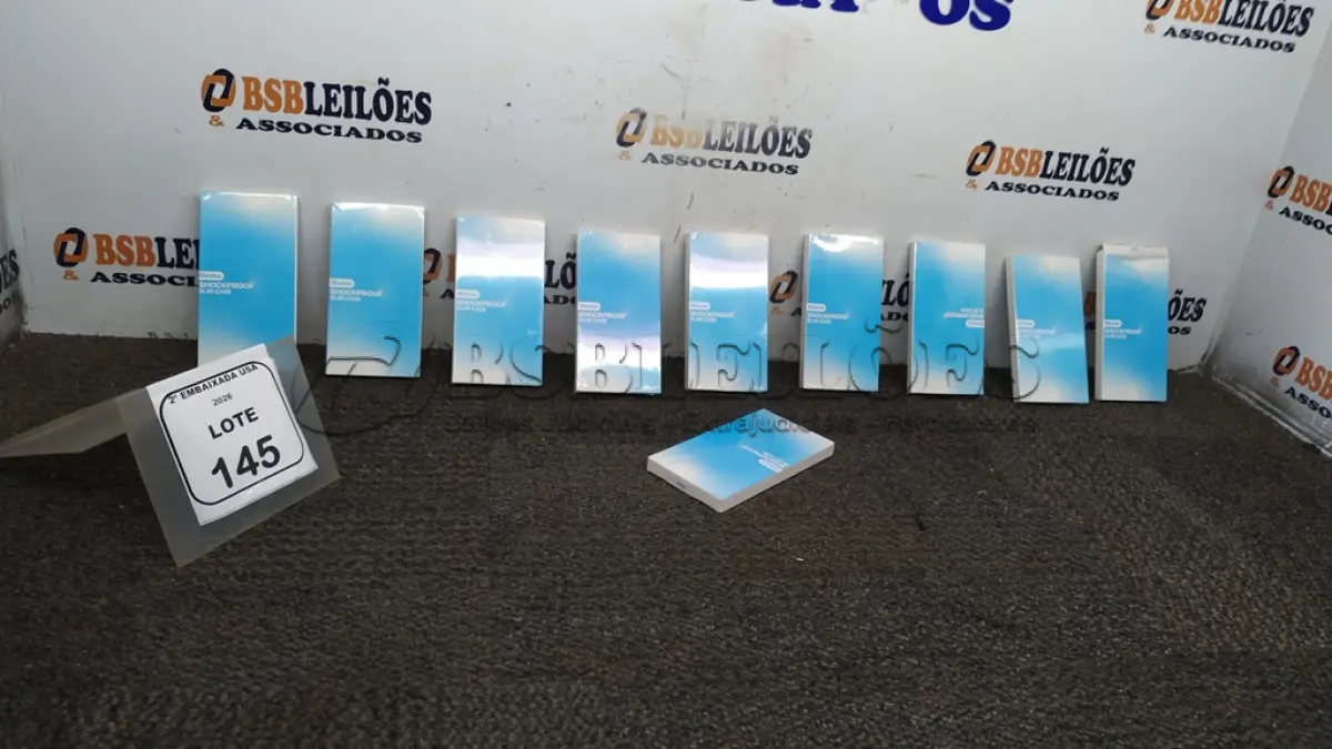 LOTE 145 - 10 BOX - PHONE PELÍCULA. (NO ESTADO EM QUE SE ENCONTRA. SUJEITO A AVARIAS OCULTAS/VISÍVEIS.)
