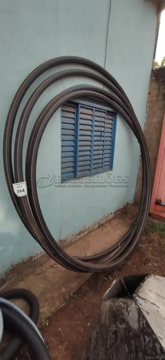 LOTE 344 - 01 LOTE COM MANGUEIRA PARA ESGOTO 3,8MM. (NO ESTADO) ATENÇÃO! FAZER A VISITAÇÃO ANTES DE ARREMATAR, NÃO SABEMOS SE FUNCIONA, LEILÃO NÃO TEM GARANTIA E NEM DEVOLUÇÃO, SUJEITO A POSSÍVEIS AVARIAS VISÍVEIS/OCULTAS E/OU AUSÊNCIA DE COMPONENTES.