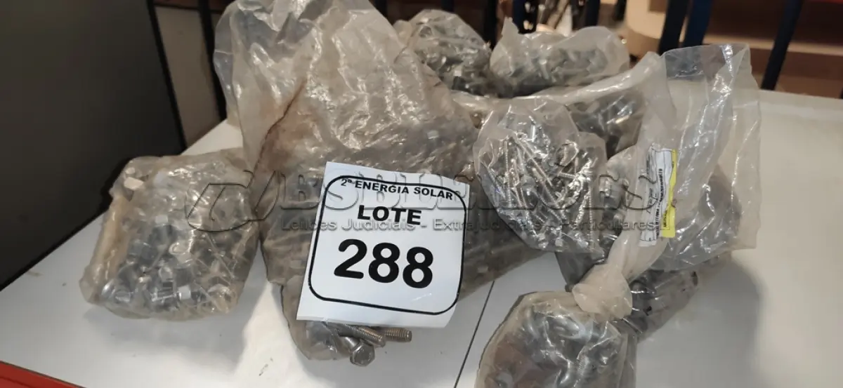 LOTE 288 - 01 LOTE COM PARAFUSOS DIVERSOS. (NO ESTADO) ATENÇÃO! FAZER A VISITAÇÃO ANTES DE ARREMATAR, NÃO SABEMOS SE FUNCIONA, LEILÃO NÃO TEM GARANTIA E NEM DEVOLUÇÃO, SUJEITO A POSSÍVEIS AVARIAS VISÍVEIS/OCULTAS E/OU AUSÊNCIA DE COMPONENTES.