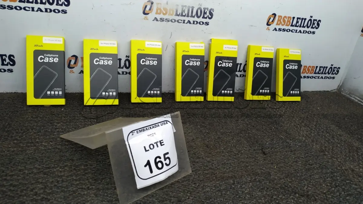 LOTE 165 - 07 BOX -PHONE CASER. (NO ESTADO EM QUE SE ENCONTRA. SUJEITO A AVARIAS OCULTAS/VISÍVEIS.)