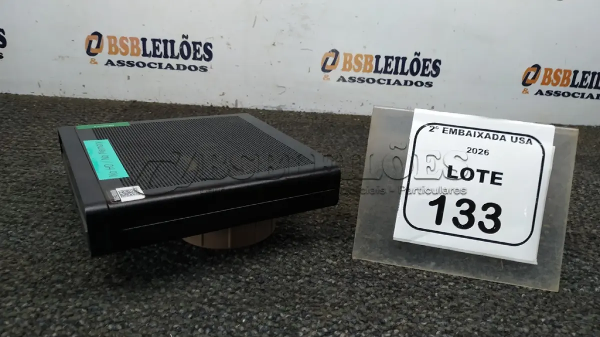 LOTE 133 - 01 CPU SEM MEMÓRIA E HD MARCA HP ELETE DESK. (NO ESTADO EM QUE SE ENCONTRA. SUJEITO A AVARIAS OCULTAS/VISÍVEIS.) BM0673R