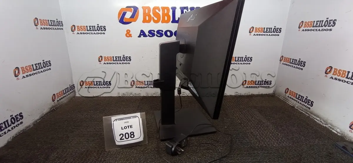 LOTE 208 - 01 MONITOR 24” HDMI MARCA SAMSUNG. (NO ESTADO EM QUE SE ENCONTRA. SUJEITO A AVARIAS OCULTAS/VISÍVEIS.) BD1313V