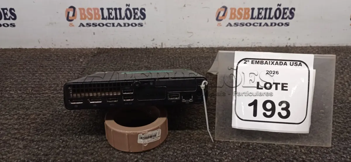 LOTE 193 - 01 CPU SEM MEMÓRIA E HD E SEM FONTE MARCA HP ELITE DESK. NO ESTADO EM QUE SE ENCONTRA. SUJEITO A AVARIAS OCULTAS/VISÍVEIS.) BL9351K