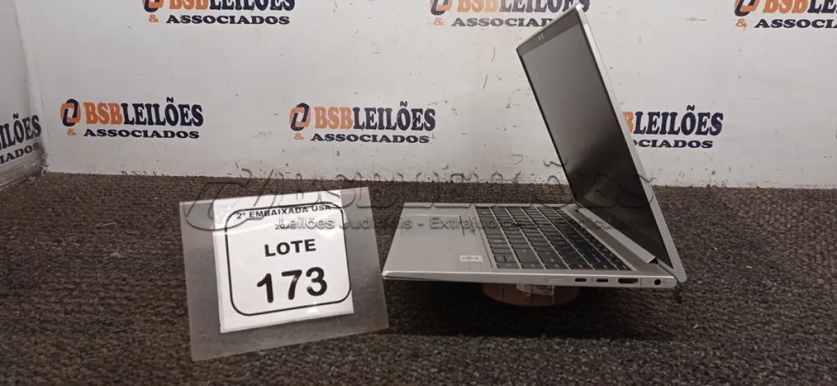 LOTE 173 - 01 LAPTOP CORE I5 VPRO SEM FONTE MARCA HP ELITEBOOK. (NO ESTADO EM QUE SE ENCONTRA. SUJEITO A AVARIAS OCULTAS/VISÍVEIS.) BH1535Y