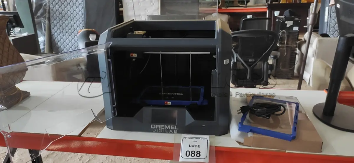 LOTE 088 - 01 IMPRESSORA 3D DREMEL DIGILAB (PRINTER, OTHE). (NO ESTADO EM QUE SE ENCONTRA. SUJEITO A AVARIAS OCULTAS/VISÍVEIS.) BH1643N