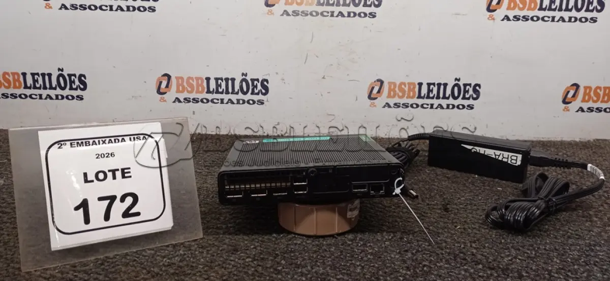 LOTE 172 - 01 CPU SEM MEMÓRIA E HD COM FONTE MARCA HP ELITE DESCK. (NO ESTADO EM QUE SE ENCONTRA. SUJEITO A AVARIAS OCULTAS/VISÍVEIS.) BL9353C