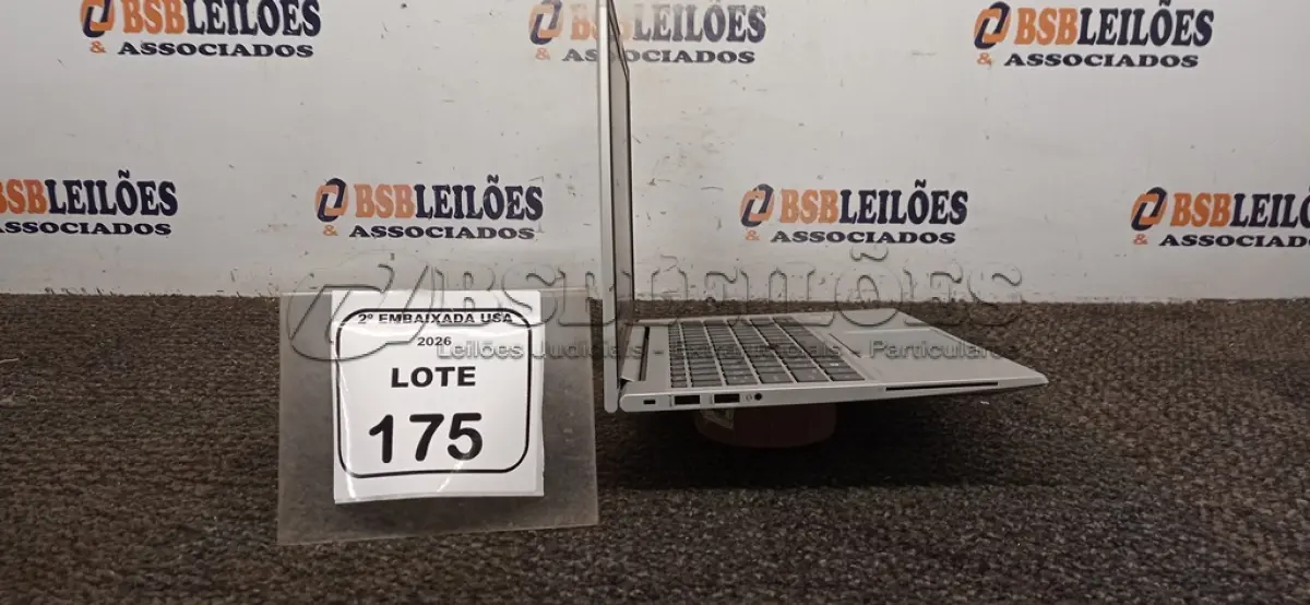 LOTE 175 - 01 LAPTOP CORE I5 VPRO SEM FONTE MARCA HP ELITEBOOK. (NO ESTADO EM QUE SE ENCONTRA. SUJEITO A AVARIAS OCULTAS/VISÍVEIS.) BH1536P