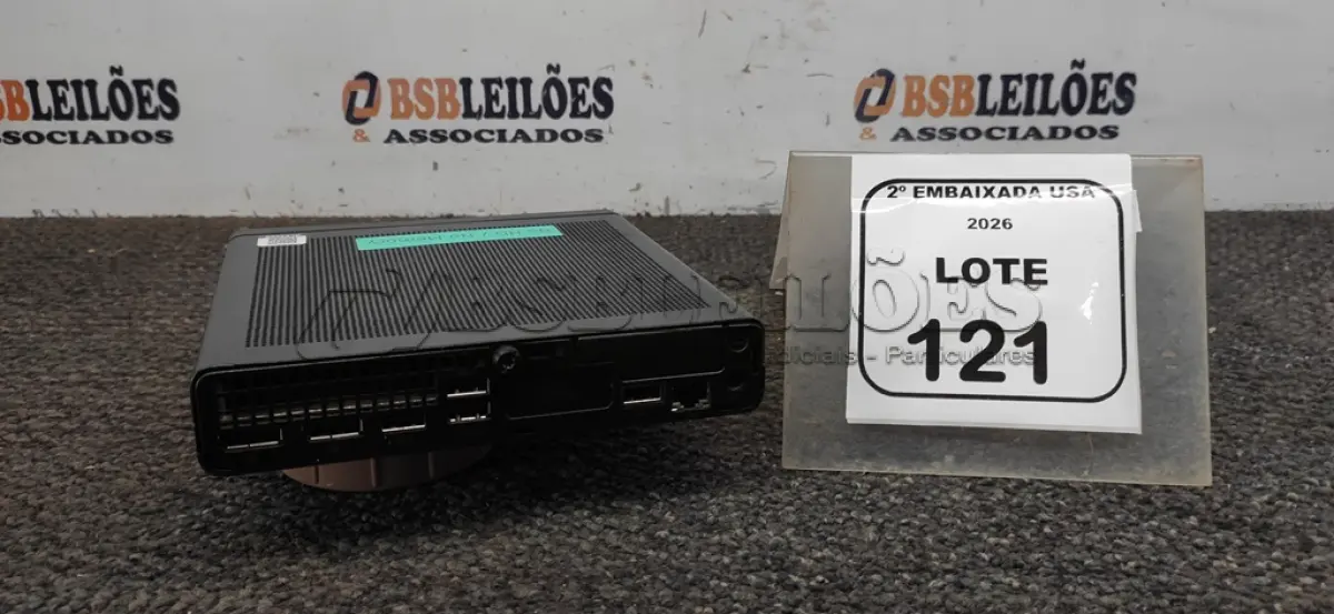 LOTE 121 - 01 CPU SEM MEMÓRIA E HD MARCA HP ELITE DESK. NO ESTADO EM QUE SE ENCONTRA. SUJEITO A AVARIAS OCULTAS/VISÍVEIS.) BL9352X