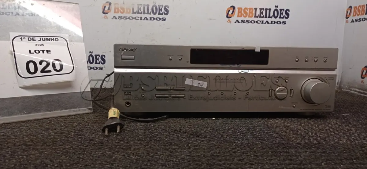LOTE 020 - 01 RECEIVER MODELO STR-K660P. (NO ESTADO) ATENÇÃO! FAZER A VISITAÇÃO ANTES DE ARREMATAR, NÃO SABEMOS SE FUNCIONA, LEILÃO NÃO TEM GARANTIA E NEM DEVOLUÇÃO, SUJEITO A POSSÍVEIS AVARIAS VISÍVEIS/OCULTAS E/OU AUSÊNCIA DE COMPONENTES.