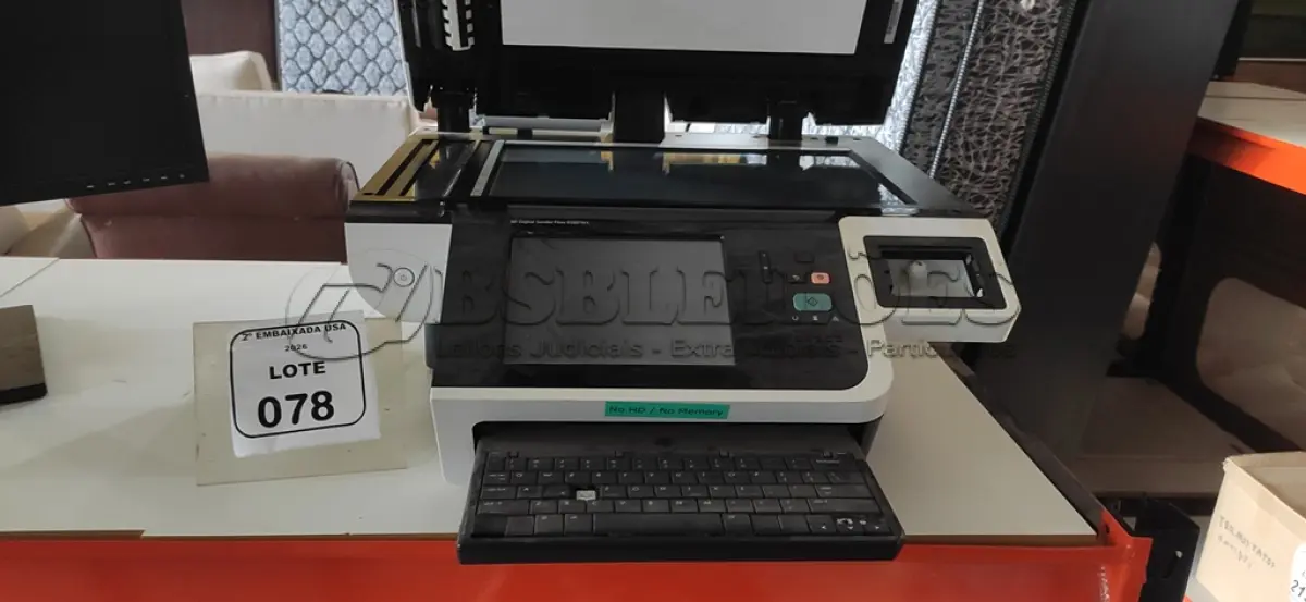 LOTE 078 - 01 SCANNER DIGITAL SENDER 8500 S/N:SG57I31BMV. (NO ESTADO EM QUE SE ENCONTRA. SUJEITO A AVARIAS OCULTAS/VISÍVEIS.)