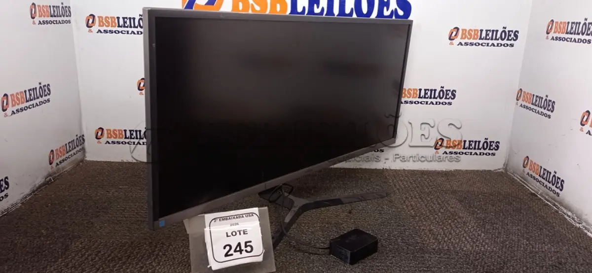 LOTE 245 - 01 MONITOR 34” SAMSUNG HDMI. (NO ESTADO EM QUE SE ENCONTRA. SUJEITO A AVARIAS OCULTAS/VISÍVEIS.) BC9661G