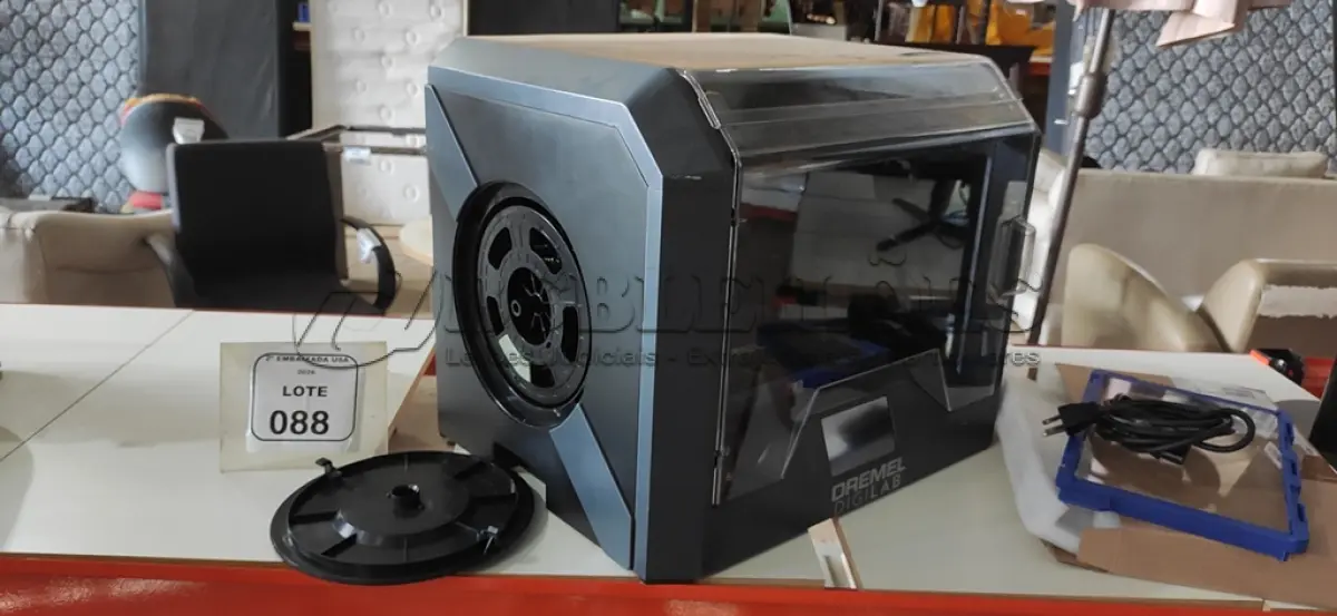 LOTE 088 - 01 IMPRESSORA 3D DREMEL DIGILAB (PRINTER, OTHE). (NO ESTADO EM QUE SE ENCONTRA. SUJEITO A AVARIAS OCULTAS/VISÍVEIS.) BH1643N