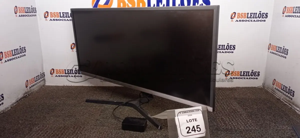 LOTE 245 - 01 MONITOR 34” SAMSUNG HDMI. (NO ESTADO EM QUE SE ENCONTRA. SUJEITO A AVARIAS OCULTAS/VISÍVEIS.) BC9661G