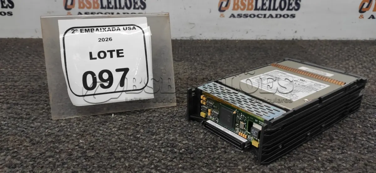 LOTE 097 - 01 COMPAQ DIGITAL DATA STORAGE 20/40GB DAT. (NO ESTADO EM QUE SE ENCONTRA. SUJEITO A AVARIAS OCULTAS/VISÍVEIS.)
