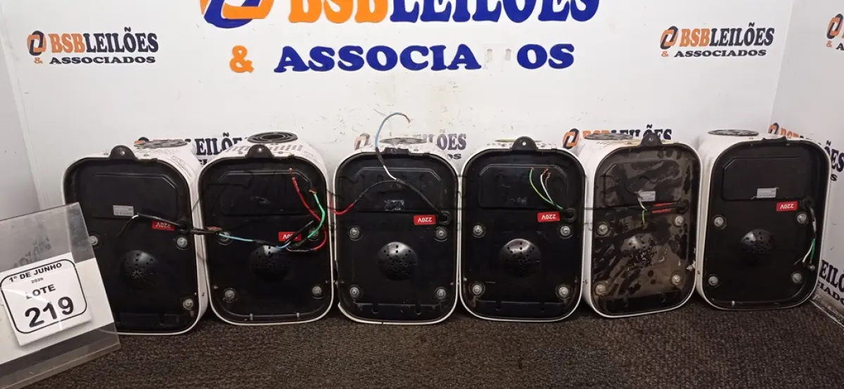 LOTE 219 - 06 SECADORES DE MÃO. (NO ESTADO) ATENÇÃO! FAZER A VISITAÇÃO ANTES DE ARREMATAR, NÃO SABEMOS SE FUNCIONA, LEILÃO NÃO TEM GARANTIA E NEM DEVOLUÇÃO, SUJEITO A POSSÍVEIS AVARIAS VISÍVEIS/OCULTAS E/OU AUSÊNCIA DE COMPONENTES.