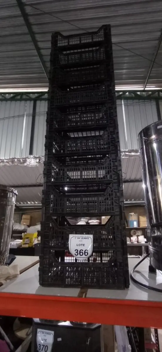 LOTE 366 - 10 CESTAS ORGANIZADORAS. (NO ESTADO) ATENÇÃO! FAZER A VISITAÇÃO ANTES DE ARREMATAR, NÃO SABEMOS SE FUNCIONA, LEILÃO NÃO TEM GARANTIA E NEM DEVOLUÇÃO, SUJEITO A POSSÍVEIS AVARIAS VISÍVEIS/OCULTAS E/OU AUSÊNCIA DE COMPONENTES.