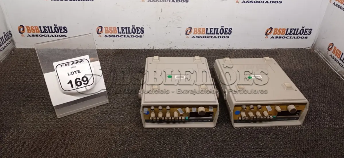 LOTE 169 - 02 GERADORES DE FUNÇÃO MODELO MFG-4202 MARCA MINIPA. (NO ESTADO) ATENÇÃO! FAZER A VISITAÇÃO ANTES DE ARREMATAR, NÃO SABEMOS SE FUNCIONA, LEILÃO NÃO TEM GARANTIA E NEM DEVOLUÇÃO, SUJEITO A POSSÍVEIS AVARIAS VISÍVEIS/OCULTAS E/OU AUSÊNCIA DE COMPONENTES.