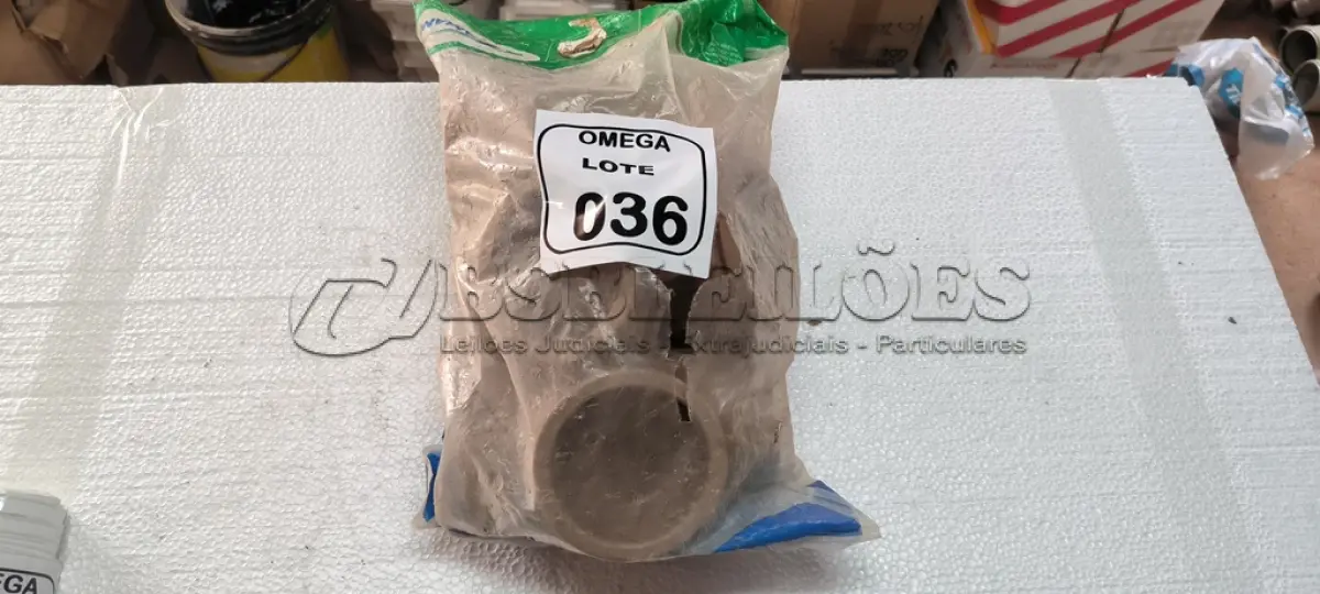 LOTE 036 - 03 TÊS SOLD. Ø 85MM - PVC MARROM. (NO ESTADO EM QUE SE ENCONTRA. SUJEITO A AVARIAS OCULTAS/VISÍVEIS.)