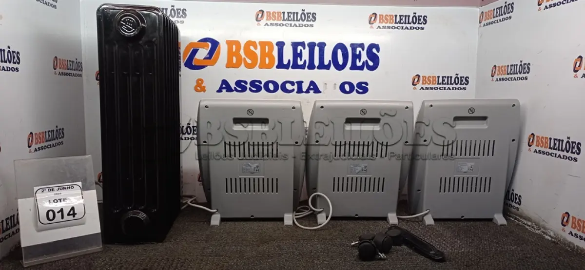 LOTE 014 - 04 AQUECEDORES 220V DE MODELOS DIVERSOS MARCA MONDIAL. (NO ESTADO) ATENÇÃO! FAZER A VISITAÇÃO ANTES DE ARREMATAR, NÃO SABEMOS SE FUNCIONA, LEILÃO NÃO TEM GARANTIA E NEM DEVOLUÇÃO, SUJEITO A POSSÍVEIS AVARIAS VISÍVEIS/OCULTAS E/OU AUSÊNCIA DE COMPONENTES.