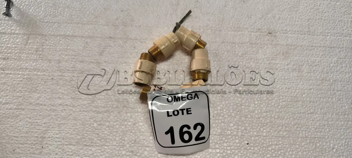 LOTE 162 - 06 CONECTORES DE TRANSIÇÃO MACHO CPVC - Ø 22 X 3/4. (NO ESTADO EM QUE SE ENCONTRA. SUJEITO A AVARIAS OCULTAS/VISÍVEIS.)