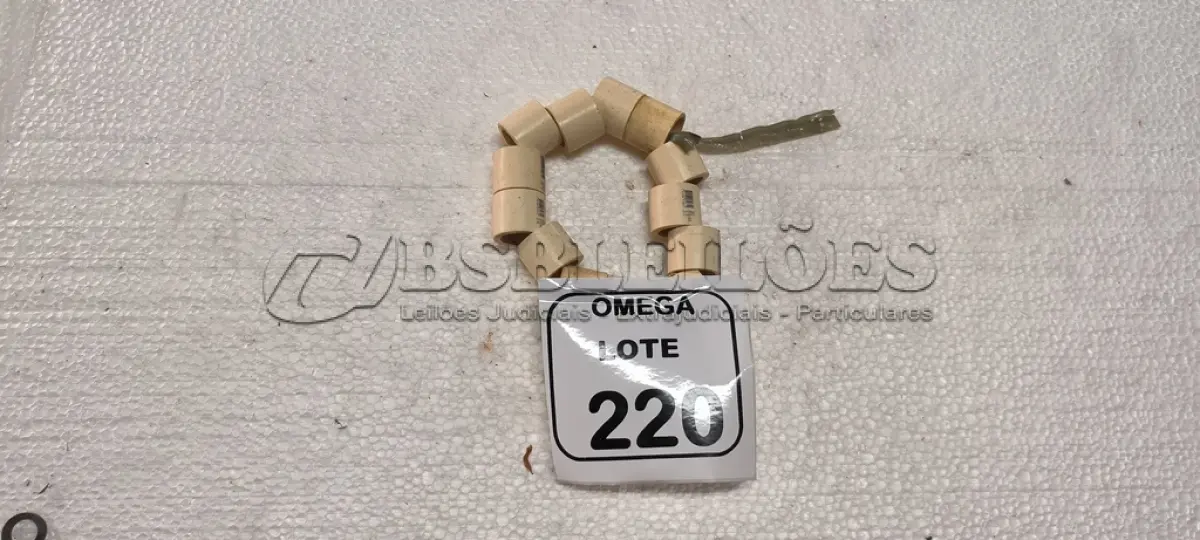 LOTE 220 - 12 BUCHAS DE REDUÇÃO CPVC - Ø 28 X 22. (NO ESTADO EM QUE SE ENCONTRA. SUJEITO A AVARIAS OCULTAS/VISÍVEIS.)