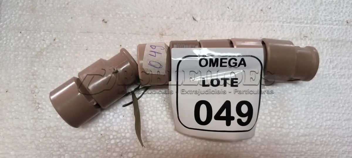 LOTE 049 - 05 REDUÇÕES SOLD. Ø 50 X 32MM - PVC MARROM. (NO ESTADO EM QUE SE ENCONTRA. SUJEITO A AVARIAS OCULTAS/VISÍVEIS.)