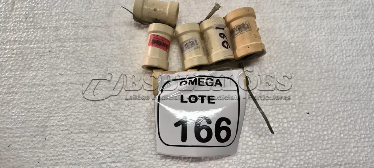 LOTE 166 - 06 LUVAS DE CORRER CPVC - Ø 22. (NO ESTADO EM QUE SE ENCONTRA. SUJEITO A AVARIAS OCULTAS/VISÍVEIS.)