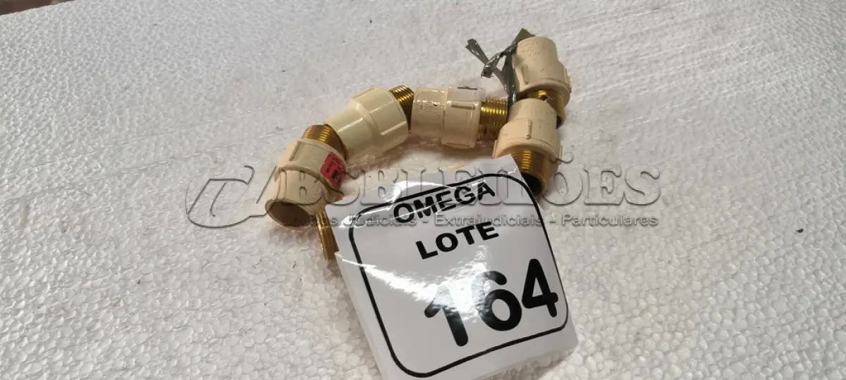 LOTE 164 - 07 CONECTORES DE TRANSIÇÃO MACHO CPVC - Ø 22 X 3/4. (NO ESTADO EM QUE SE ENCONTRA. SUJEITO A AVARIAS OCULTAS/VISÍVEIS.)