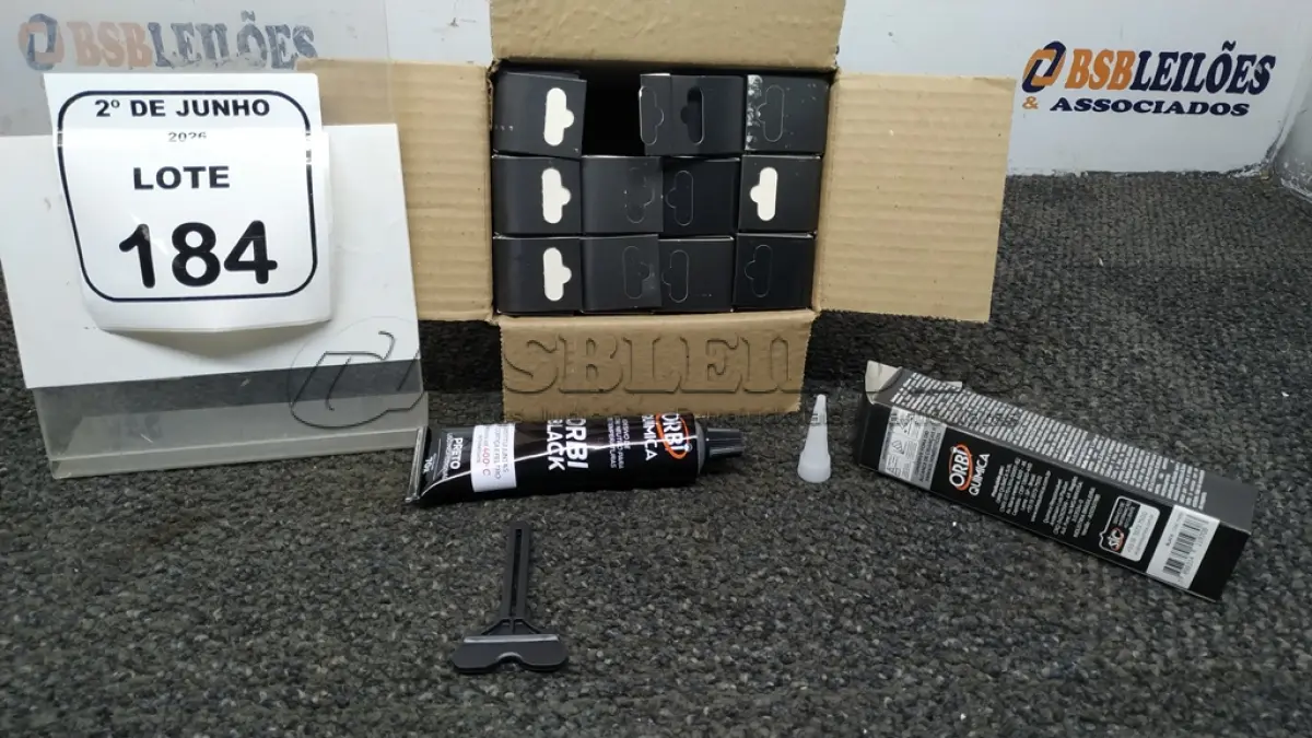 LOTE 184 - 12 BISNAGAS DE ADESIVO DE SILICONE NEUTRO DE 70G MARCA ORBI QUÍMICA. (NO ESTADO) ATENÇÃO! FAZER A VISITAÇÃO ANTES DE ARREMATAR, NÃO SABEMOS SE FUNCIONA, LEILÃO NÃO TEM GARANTIA E NEM DEVOLUÇÃO, SUJEITO A POSSÍVEIS AVARIAS VISÍVEIS/OCULTAS E/OU AUSÊNCIA DE COMPONENTES.