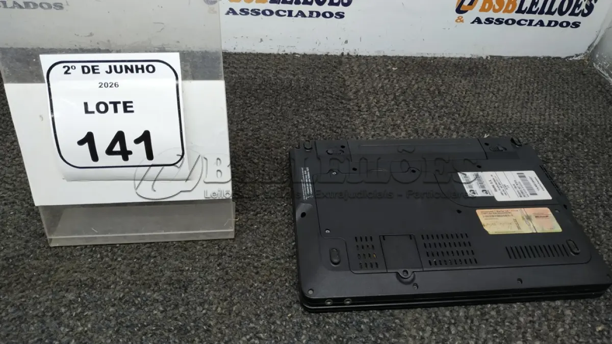 LOTE 141 - 01 NETBOOK MARCA INFOWAY SEM FONTE. (NO ESTADO) ATENÇÃO! FAZER A VISITAÇÃO ANTES DE ARREMATAR, NÃO SABEMOS SE FUNCIONA, LEILÃO NÃO TEM GARANTIA E NEM DEVOLUÇÃO, SUJEITO A POSSÍVEIS AVARIAS VISÍVEIS/OCULTAS E/OU AUSÊNCIA DE COMPONENTES.