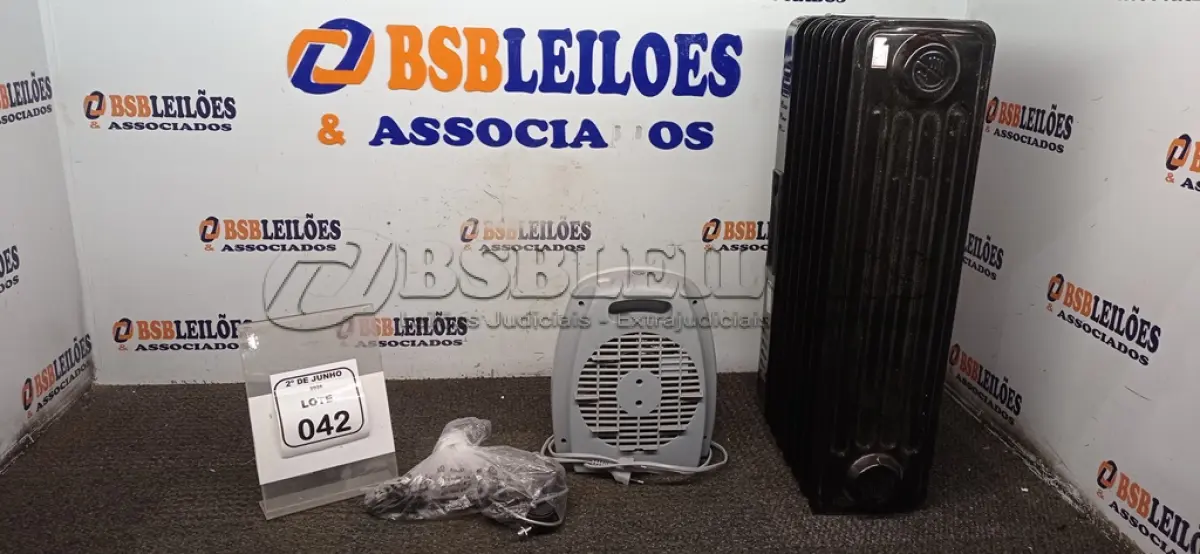 LOTE 042 - 02 AQUECEDORES 220V MODELOS DIVERSOS MARCA MONDIAL. (NO ESTADO) ATENÇÃO! FAZER A VISITAÇÃO ANTES DE ARREMATAR, NÃO SABEMOS SE FUNCIONA, LEILÃO NÃO TEM GARANTIA E NEM DEVOLUÇÃO, SUJEITO A POSSÍVEIS AVARIAS VISÍVEIS/OCULTAS E/OU AUSÊNCIA DE COMPONENTES.