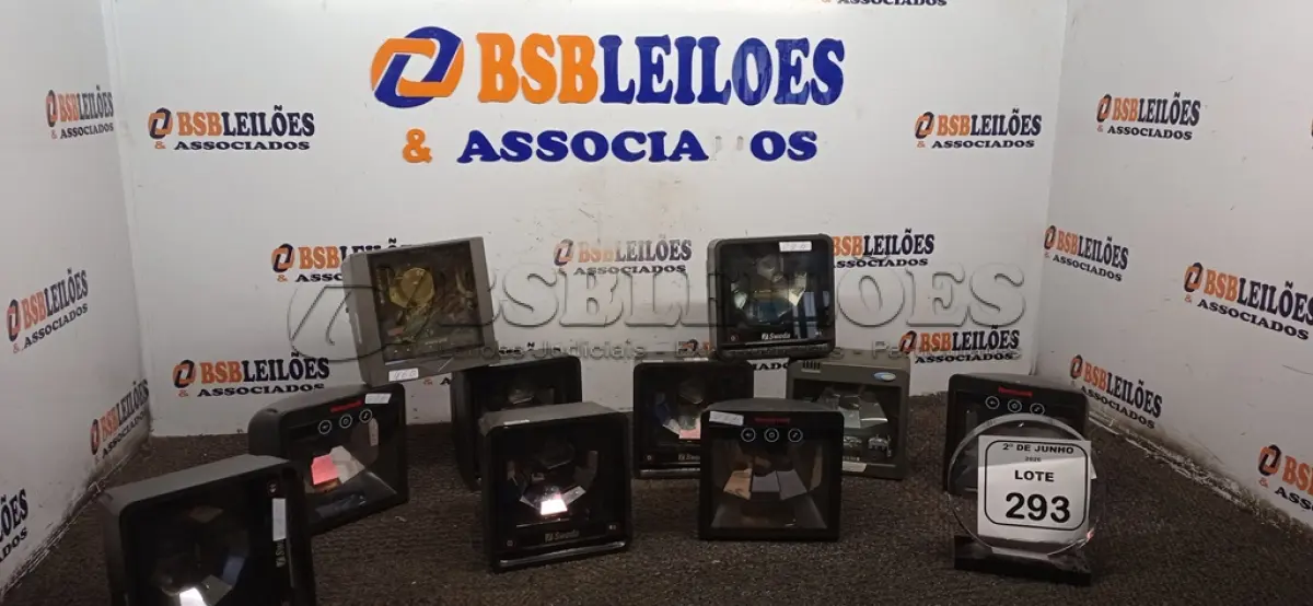 LOTE 293 - 10 LEITORAS DE CÓDIGO DE BARRAS DE MARCAS E MODELOS DIVERSOS. (NO ESTADO) ATENÇÃO! FAZER A VISITAÇÃO ANTES DE ARREMATAR, NÃO SABEMOS SE FUNCIONA, LEILÃO NÃO TEM GARANTIA E NEM DEVOLUÇÃO, SUJEITO A POSSÍVEIS AVARIAS VISÍVEIS/OCULTAS E/OU AUSÊNCIA DE COMPONENTES.