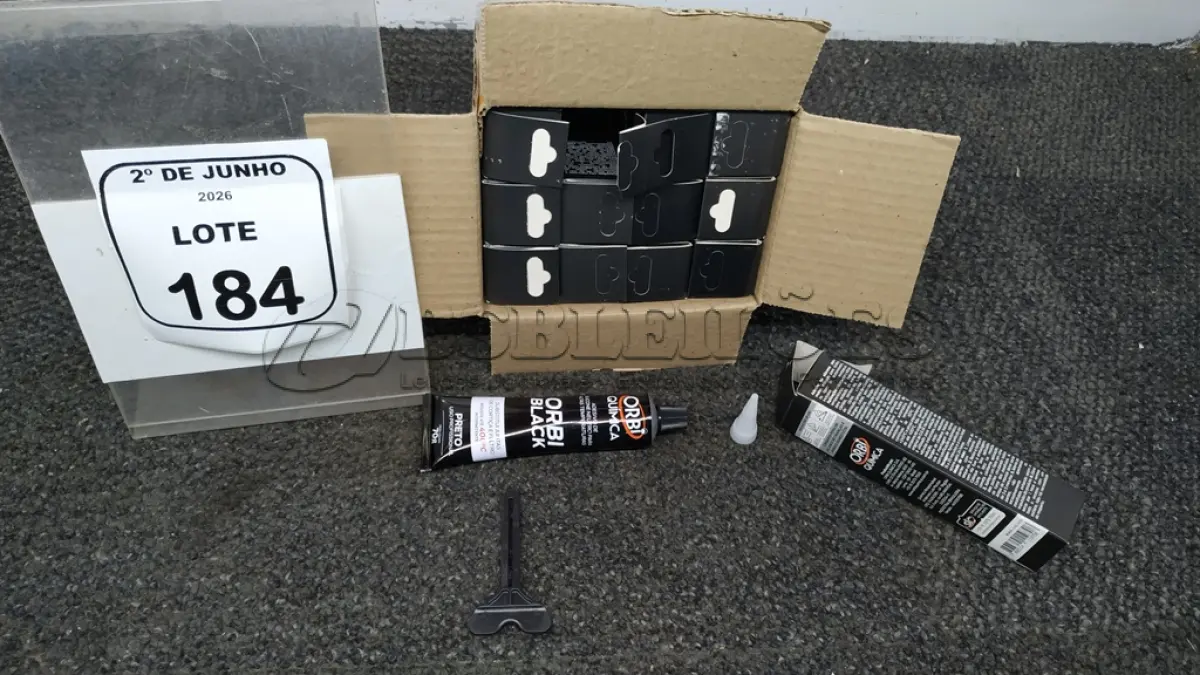 LOTE 184 - 12 BISNAGAS DE ADESIVO DE SILICONE NEUTRO DE 70G MARCA ORBI QUÍMICA. (NO ESTADO) ATENÇÃO! FAZER A VISITAÇÃO ANTES DE ARREMATAR, NÃO SABEMOS SE FUNCIONA, LEILÃO NÃO TEM GARANTIA E NEM DEVOLUÇÃO, SUJEITO A POSSÍVEIS AVARIAS VISÍVEIS/OCULTAS E/OU AUSÊNCIA DE COMPONENTES.