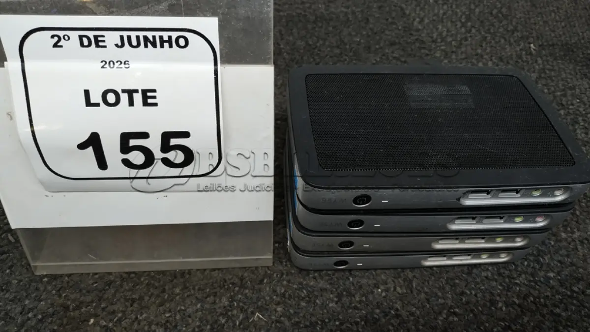 LOTE 155 - 04 MINIS DESKTOP WYSE MARCA DELL. (NO ESTADO) ATENÇÃO! FAZER A VISITAÇÃO ANTES DE ARREMATAR, NÃO SABEMOS SE FUNCIONA, LEILÃO NÃO TEM GARANTIA E NEM DEVOLUÇÃO, SUJEITO A POSSÍVEIS AVARIAS VISÍVEIS/OCULTAS E/OU AUSÊNCIA DE COMPONENTES.