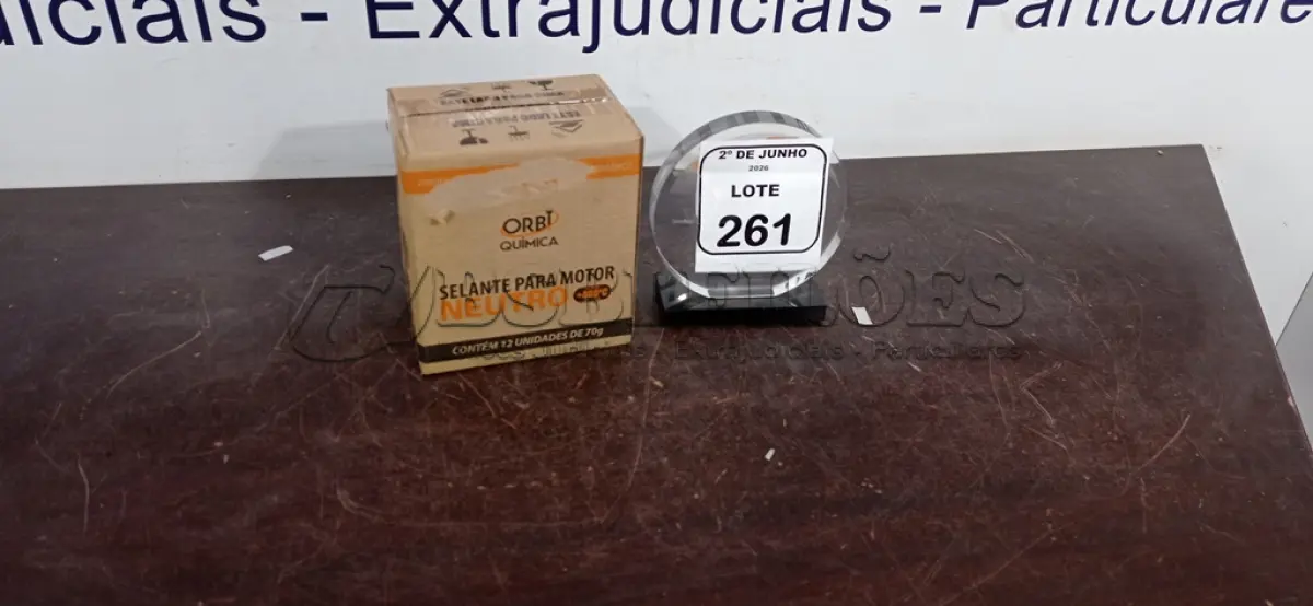LOTE 261 - 12 BISNAGAS DE ADESIVO DE SILICONE NEUTRO DE 70G MARCA ORBI QUÍMICA. (NO ESTADO) ATENÇÃO! FAZER A VISITAÇÃO ANTES DE ARREMATAR, NÃO SABEMOS SE FUNCIONA, LEILÃO NÃO TEM GARANTIA E NEM DEVOLUÇÃO, SUJEITO A POSSÍVEIS AVARIAS VISÍVEIS/OCULTAS E/OU AUSÊNCIA DE COMPONENTES.