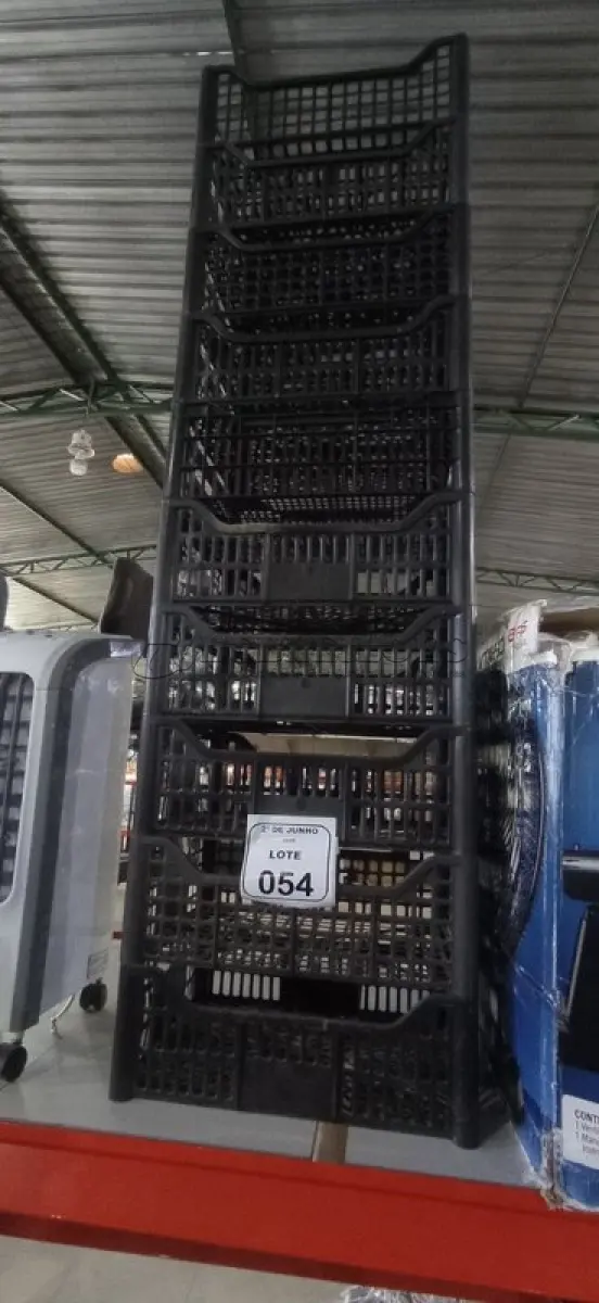 LOTE 054 - 10 CESTAS ORGANIZADORAS. (NO ESTADO) ATENÇÃO! FAZER A VISITAÇÃO ANTES DE ARREMATAR, NÃO SABEMOS SE FUNCIONA, LEILÃO NÃO TEM GARANTIA E NEM DEVOLUÇÃO, SUJEITO A POSSÍVEIS AVARIAS VISÍVEIS/OCULTAS E/OU AUSÊNCIA DE COMPONENTES.