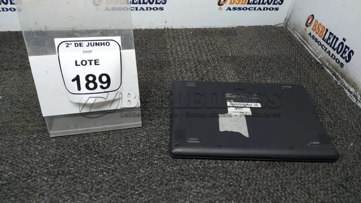 LOTE 189 - 01 CROMEBOOK LINHA CONNECT MEMORIA 2GB, 16GB E.MMC TELA DE 11.6’’ MARCA SAMSUNG SEM FONTE. (NO ESTADO) ATENÇÃO! FAZER A VISITAÇÃO ANTES DE ARREMATAR, NÃO SABEMOS SE FUNCIONA, LEILÃO NÃO TEM GARANTIA E NEM DEVOLUÇÃO, SUJEITO A POSSÍVEIS AVARIAS VISÍVEIS/OCULTAS E/OU AUSÊNCIA DE COMPONENTES.