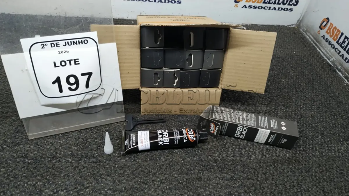 LOTE 197 - 12 BISNAGAS DE ADESIVO DE SILICONE NEUTRO DE 70G MARCA ORBI QUÍMICA. (NO ESTADO) ATENÇÃO! FAZER A VISITAÇÃO ANTES DE ARREMATAR, NÃO SABEMOS SE FUNCIONA, LEILÃO NÃO TEM GARANTIA E NEM DEVOLUÇÃO, SUJEITO A POSSÍVEIS AVARIAS VISÍVEIS/OCULTAS E/OU AUSÊNCIA DE COMPONENTES.