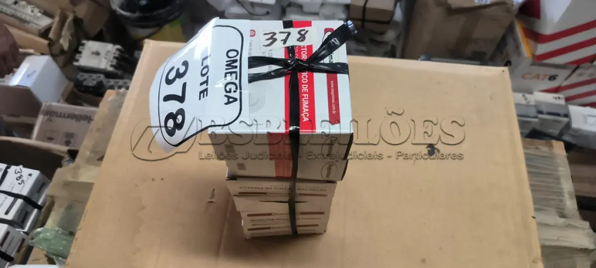 LOTE 378 - 06 DETECTORES ÓPTICOS DE FUMAÇA ENDEREÇAVEL - SEGURIMAX. (NO ESTADO EM QUE SE ENCONTRA. SUJEITO A AVARIAS OCULTAS/VISÍVEIS.)