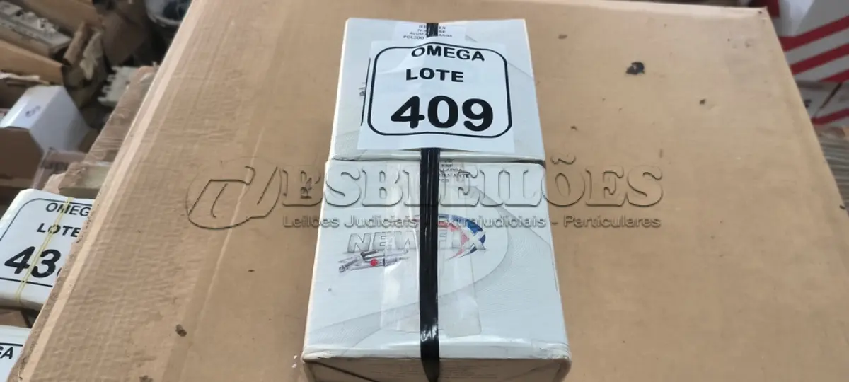 LOTE 409 - 500 REBITES DE ALUMÍNIO REPUXO - N522 - CX COM 500UN. (NO ESTADO EM QUE SE ENCONTRA. SUJEITO A AVARIAS OCULTAS/VISÍVEIS.)