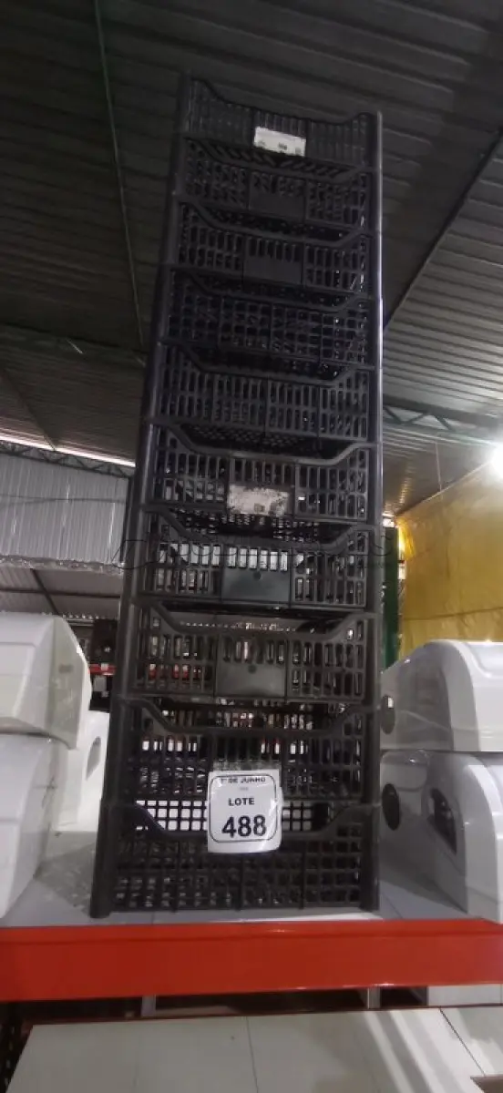 LOTE 488 - 10 CESTAS ORGANIZADORAS. (NO ESTADO) ATENÇÃO! FAZER A VISITAÇÃO ANTES DE ARREMATAR, NÃO SABEMOS SE FUNCIONA, LEILÃO NÃO TEM GARANTIA E NEM DEVOLUÇÃO, SUJEITO A POSSÍVEIS AVARIAS VISÍVEIS/OCULTAS E/OU AUSÊNCIA DE COMPONENTES.
