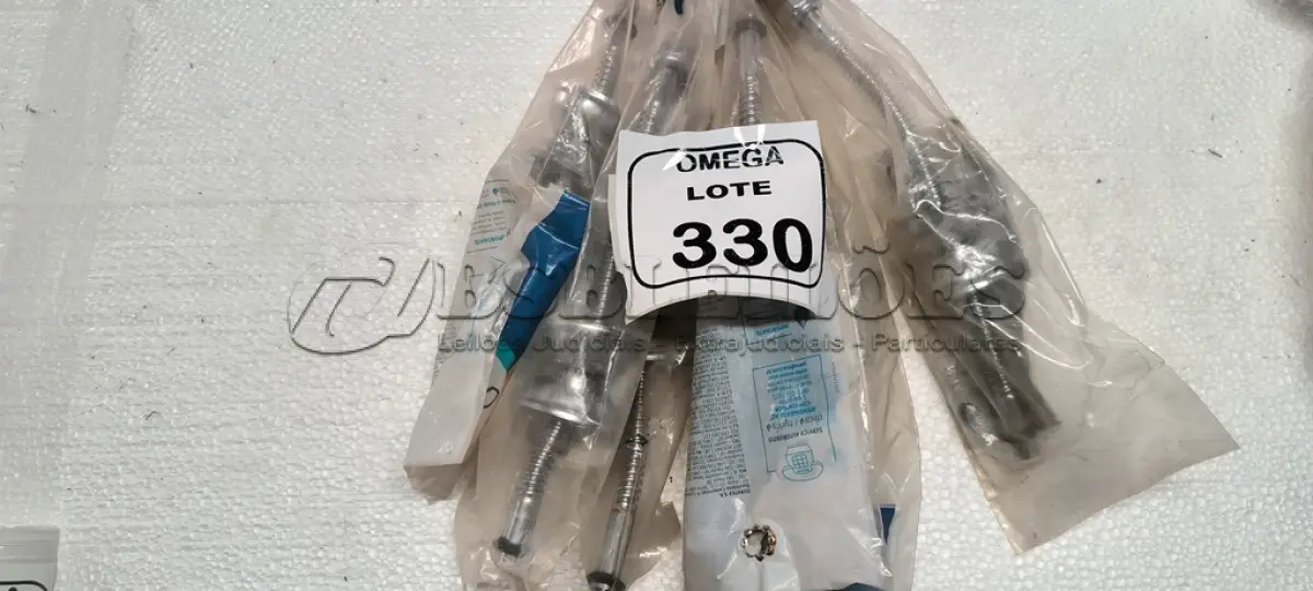 LOTE 330 - 06 CONJUNTOS CROMADOS PARA INSTALAÇÃO DO MICTÓRIO - DECA. (NO ESTADO EM QUE SE ENCONTRA. SUJEITO A AVARIAS OCULTAS/VISÍVEIS.)